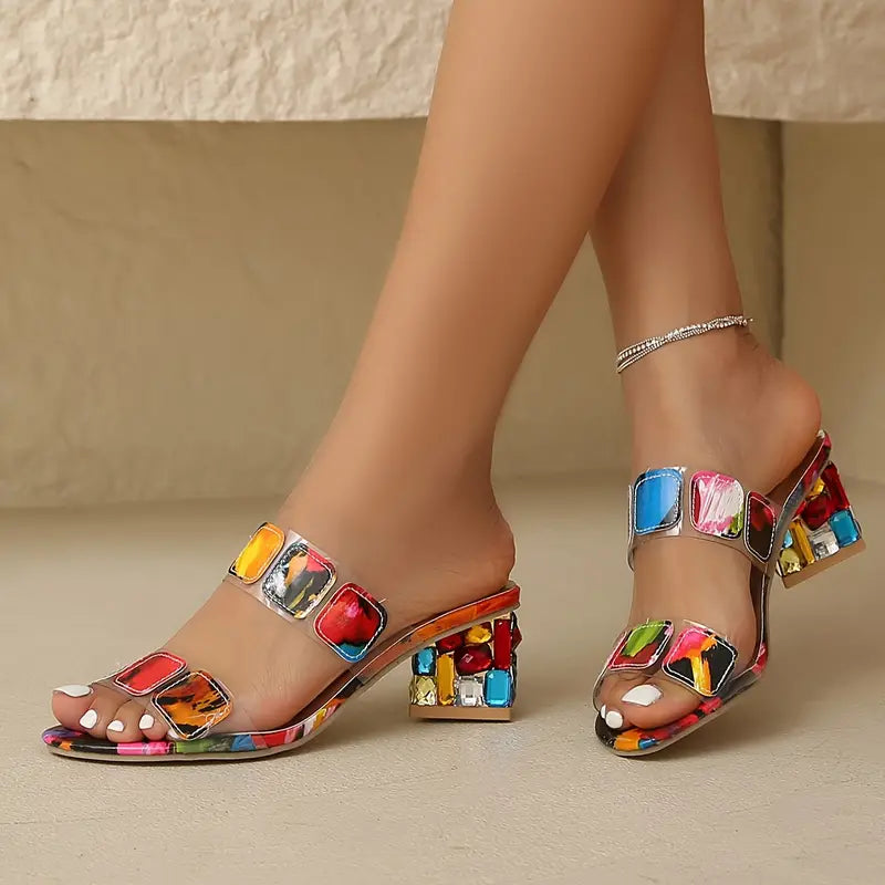 Elegant Double-Strap Orthopedic Sandals Summer Comfort Fit