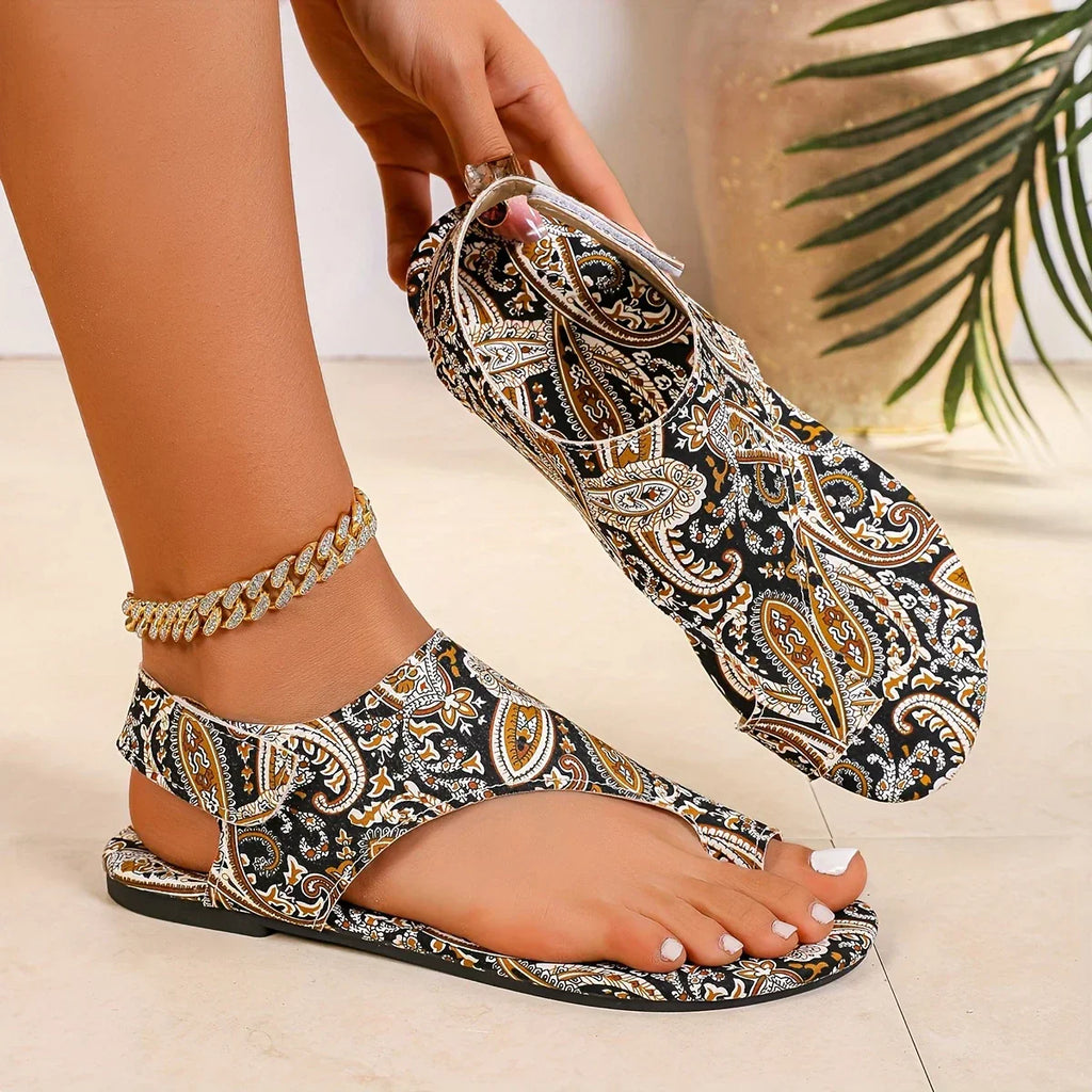 Relaxed Boho Vintage Sandals Lightweight Summer Fit