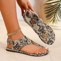 Relaxed Boho Vintage Sandals Lightweight Summer Fit