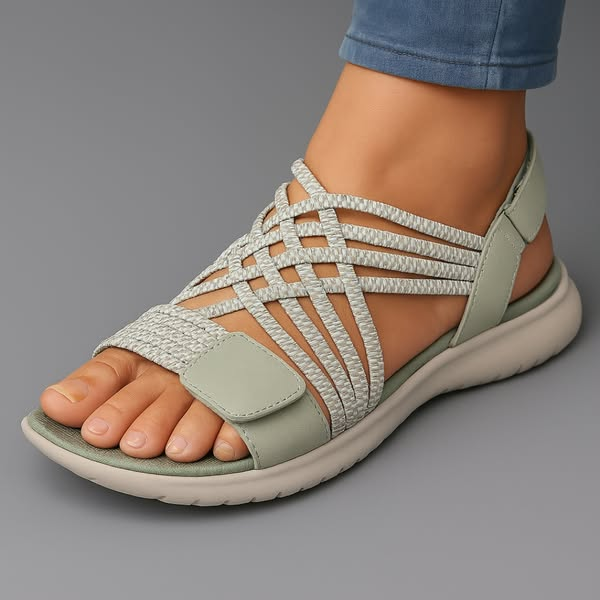 Relaxed Lightweight Summer Sandals Open-Toe Comfort Fit