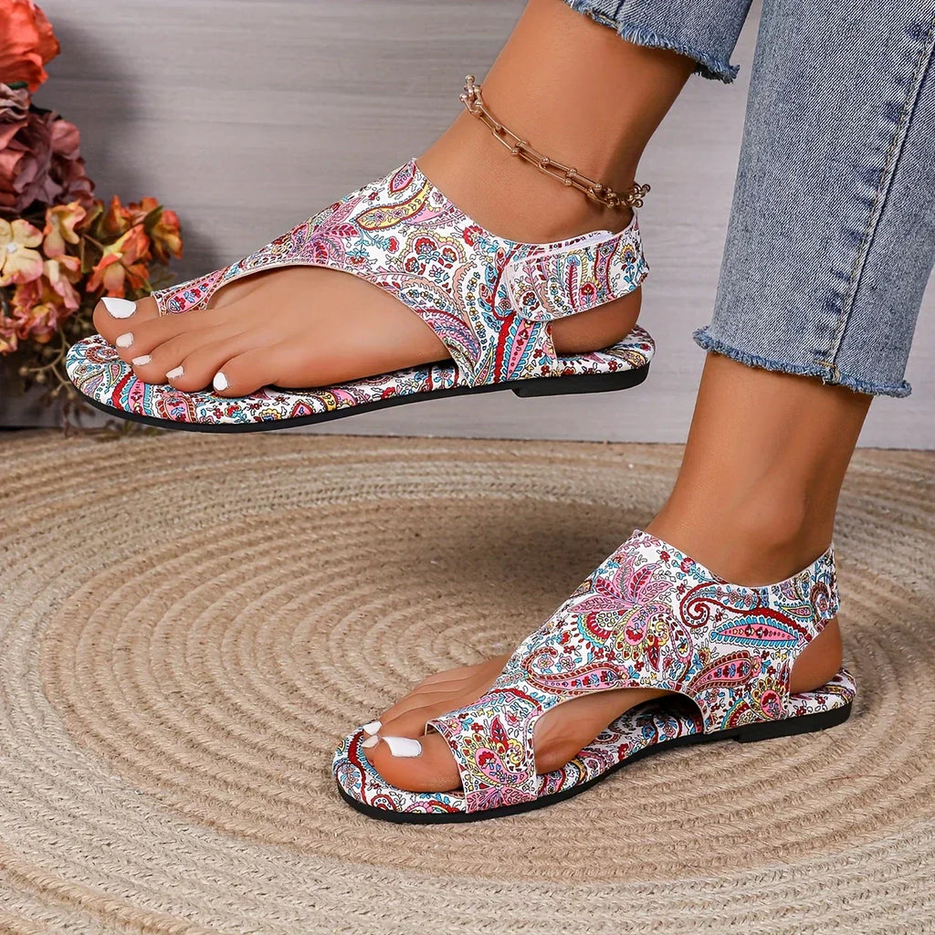 Relaxed Boho Vintage Sandals Lightweight Summer Fit