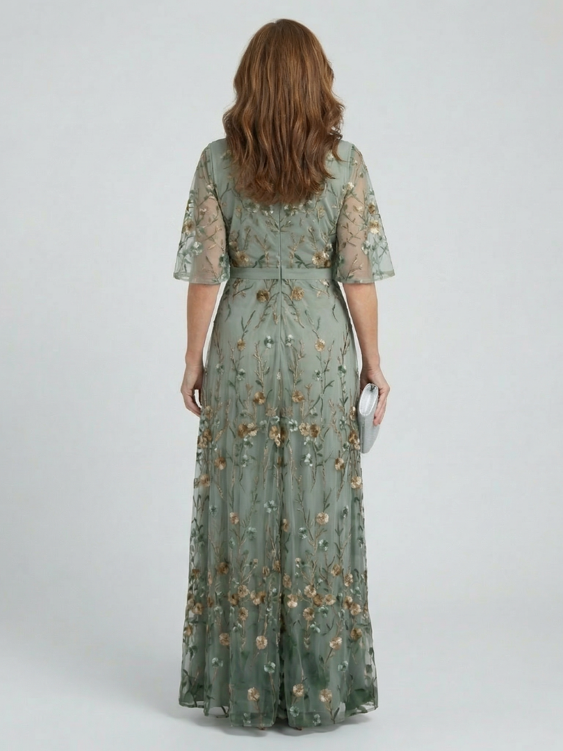 Elegant Halter Floral Maxi Dress Lightweight Summer Fit