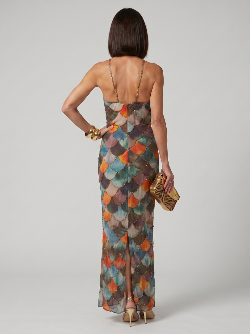 Relaxed Floral Maxi Dress Lightweight Summer Fit