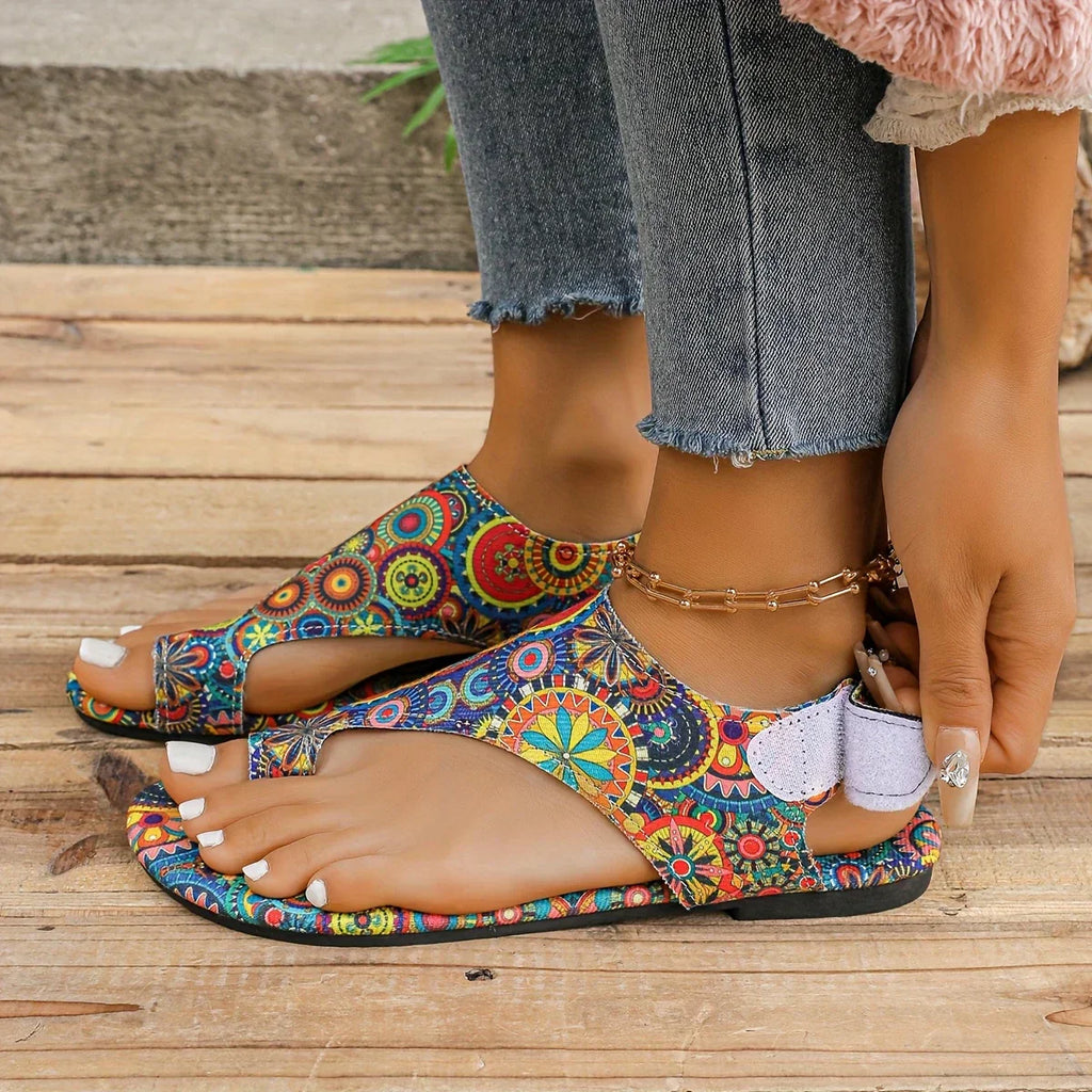 Relaxed Boho Vintage Sandals Lightweight Summer Fit