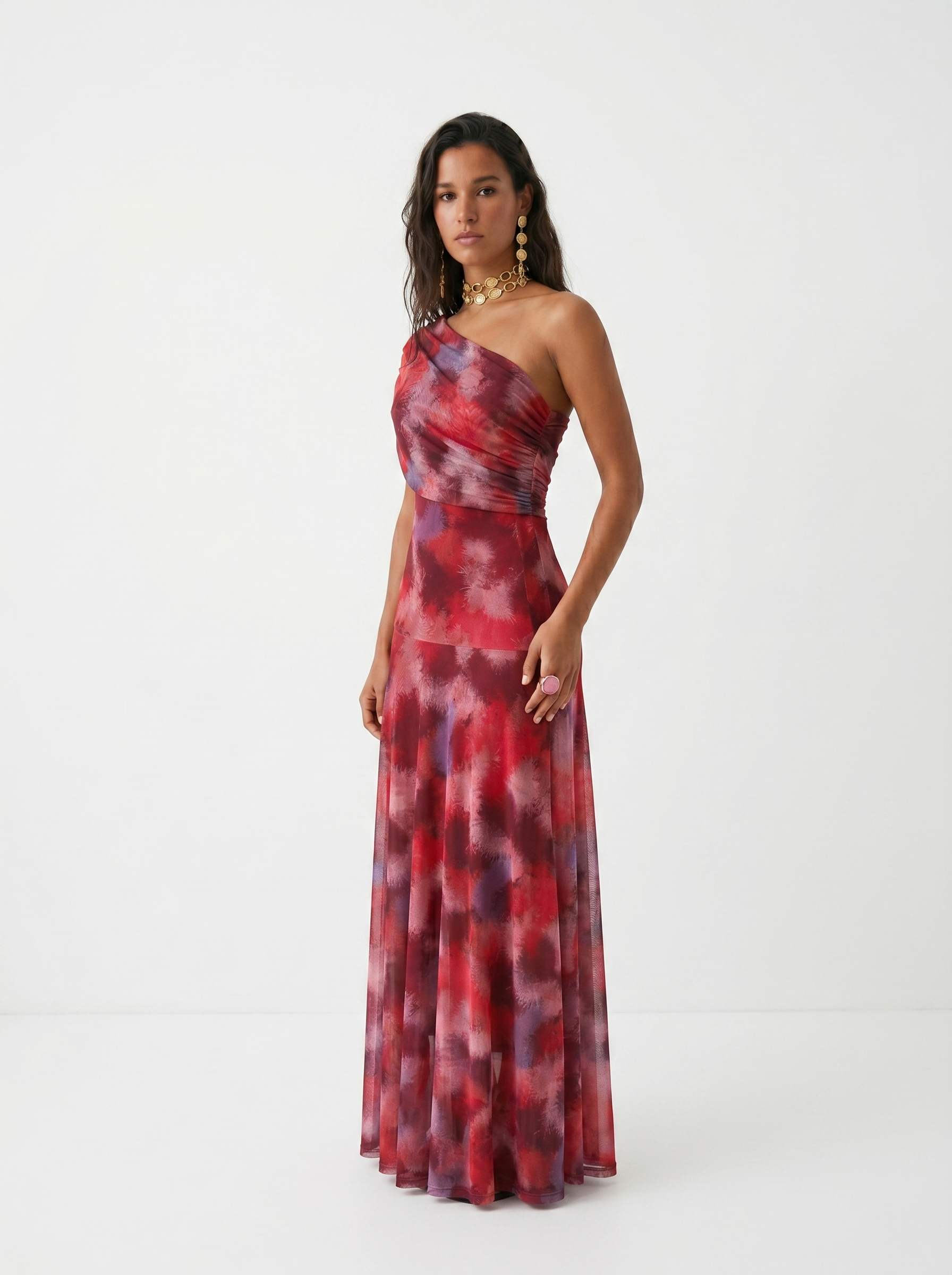 Elegant Flowy Maxi Dress Relaxed Summer Fit