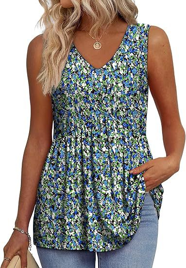 Elegant Sleeveless Summer Top Lightweight Relaxed Fit
