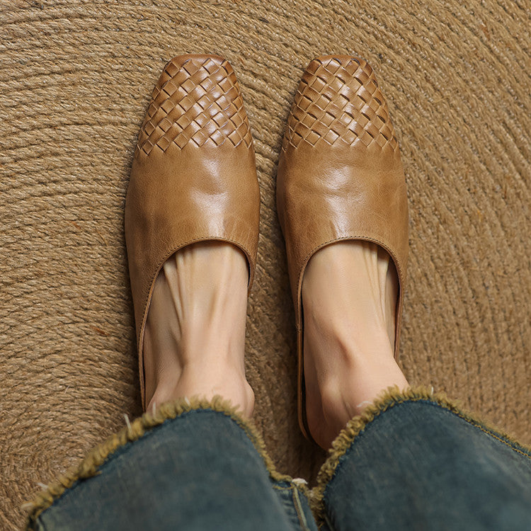 Relaxed Woven Slides for Everyday Summer Comfort