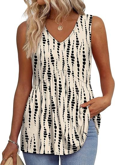 Elegant Sleeveless Summer Top Lightweight Relaxed Fit