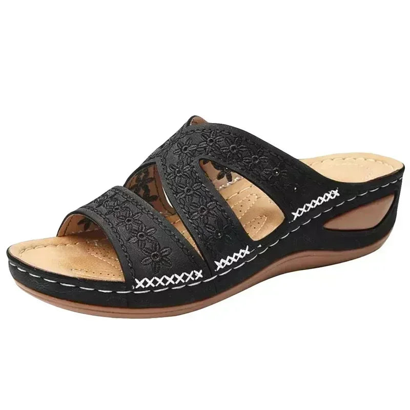 Elegant Women's Orthopedic Summer Sandals with Arch Support