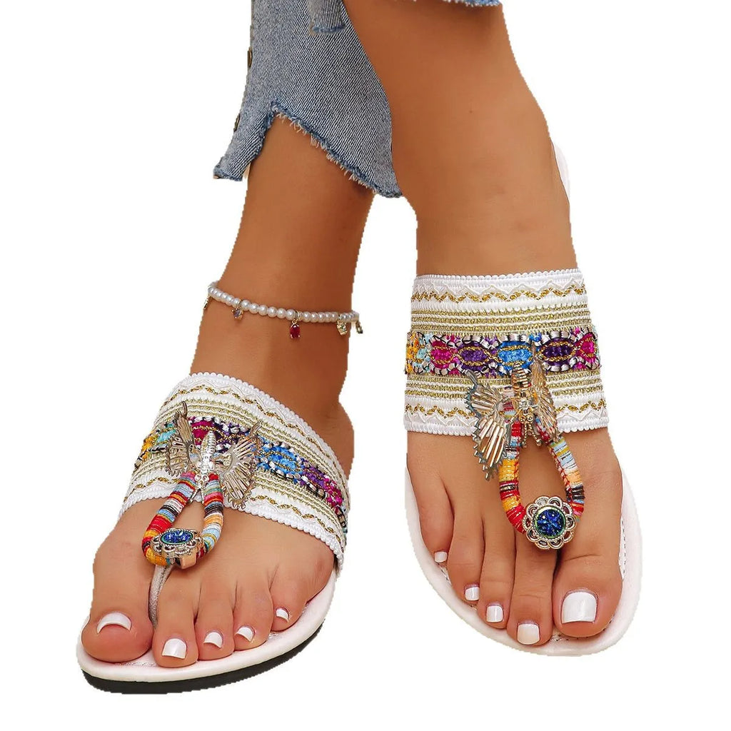 Relaxed Bohemian Summer Slippers
