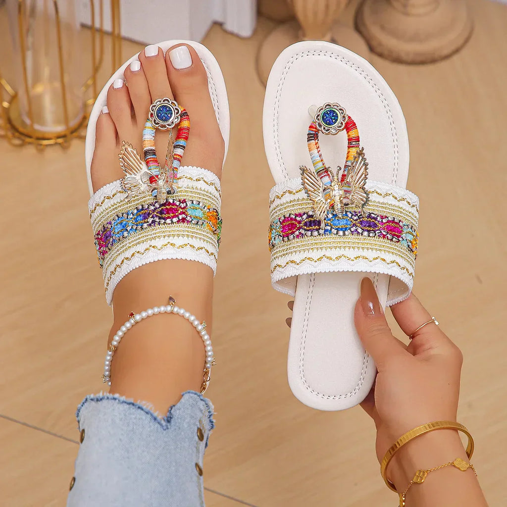 Relaxed Bohemian Summer Slippers