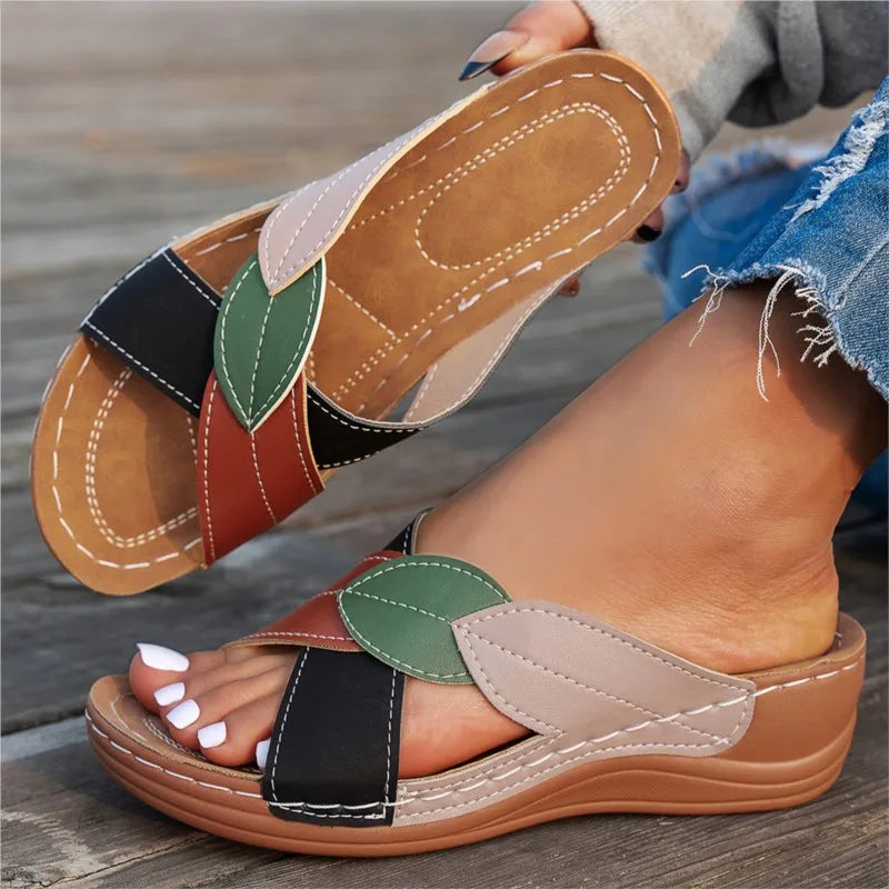 Relaxed Soft Slip-On Slippers for Summer