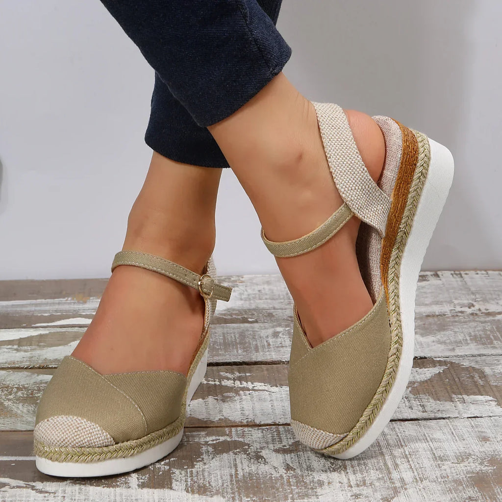 Relaxed Orthopedic Heel Sandals for Summer Comfort