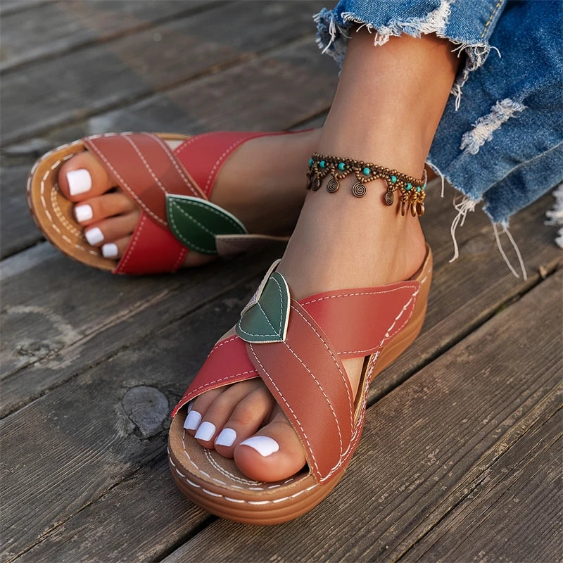 Relaxed Soft Slip-On Slippers for Summer