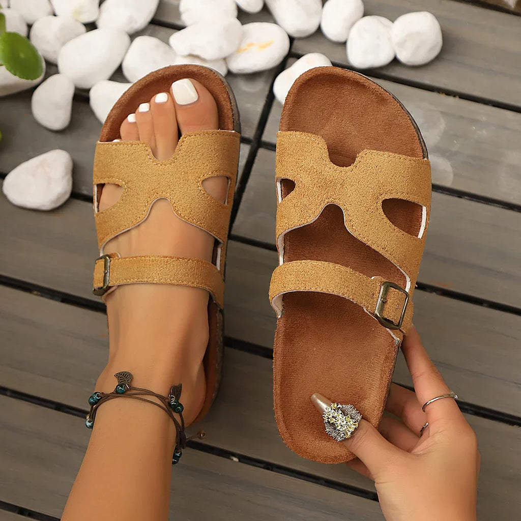 Elegant Lightweight Summer Slide Sandals Women