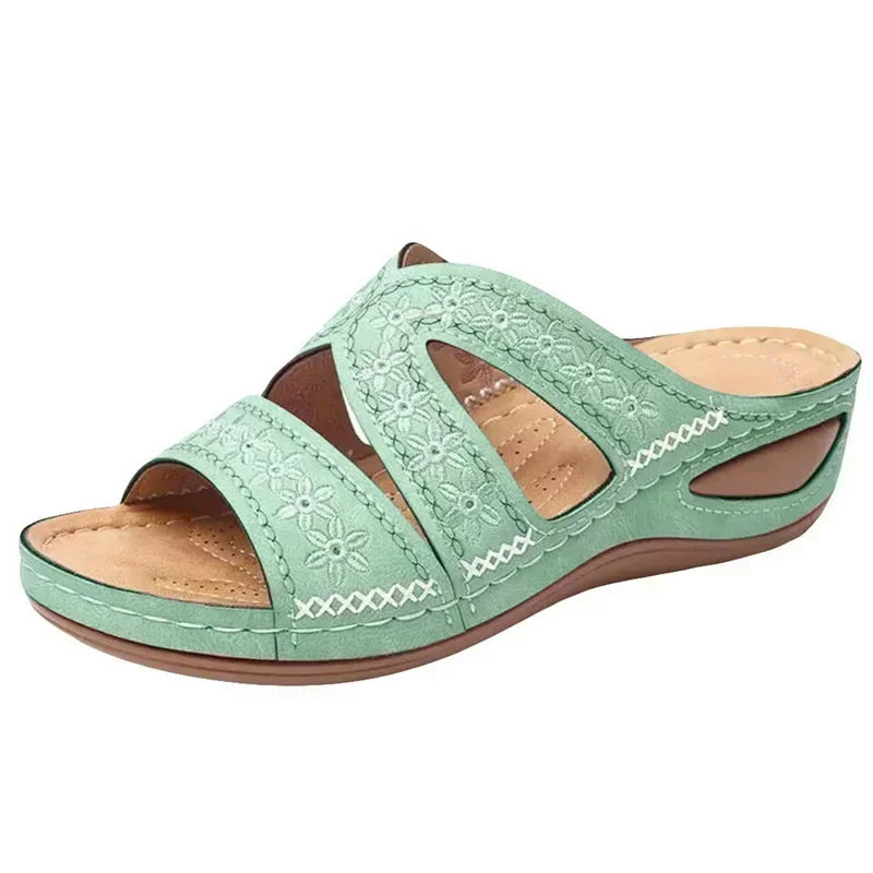 Elegant Women's Orthopedic Summer Sandals with Arch Support