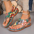 Elegant Strappy Summer Sandals Lightweight Casual Fit