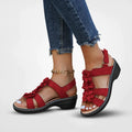 Relaxed Soft Fabric Summer Sandals Wide Fit