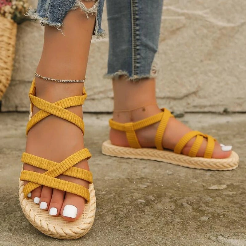 Elegant Summer Orthopedic Sandals with Arch Support