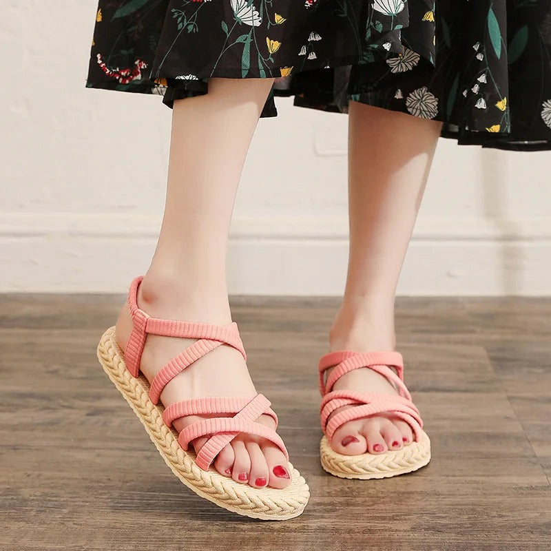 Elegant Summer Orthopedic Sandals with Arch Support