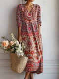 Relaxed Everyday Midi Dress with Soft Jersey Fit for Spring