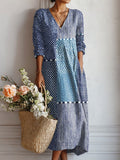 Relaxed Everyday Cotton Midi Dress Spring Casual Fit